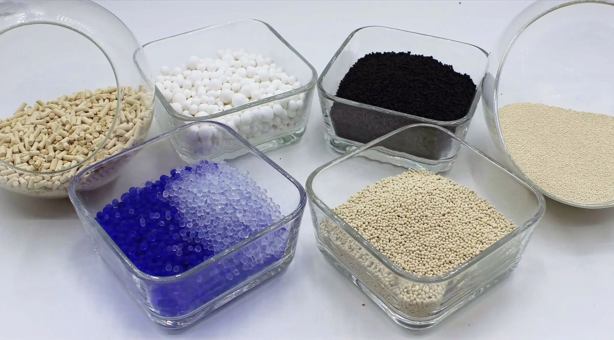 Industrial adsorbent samples for oxygen molecular sieve supplier selection