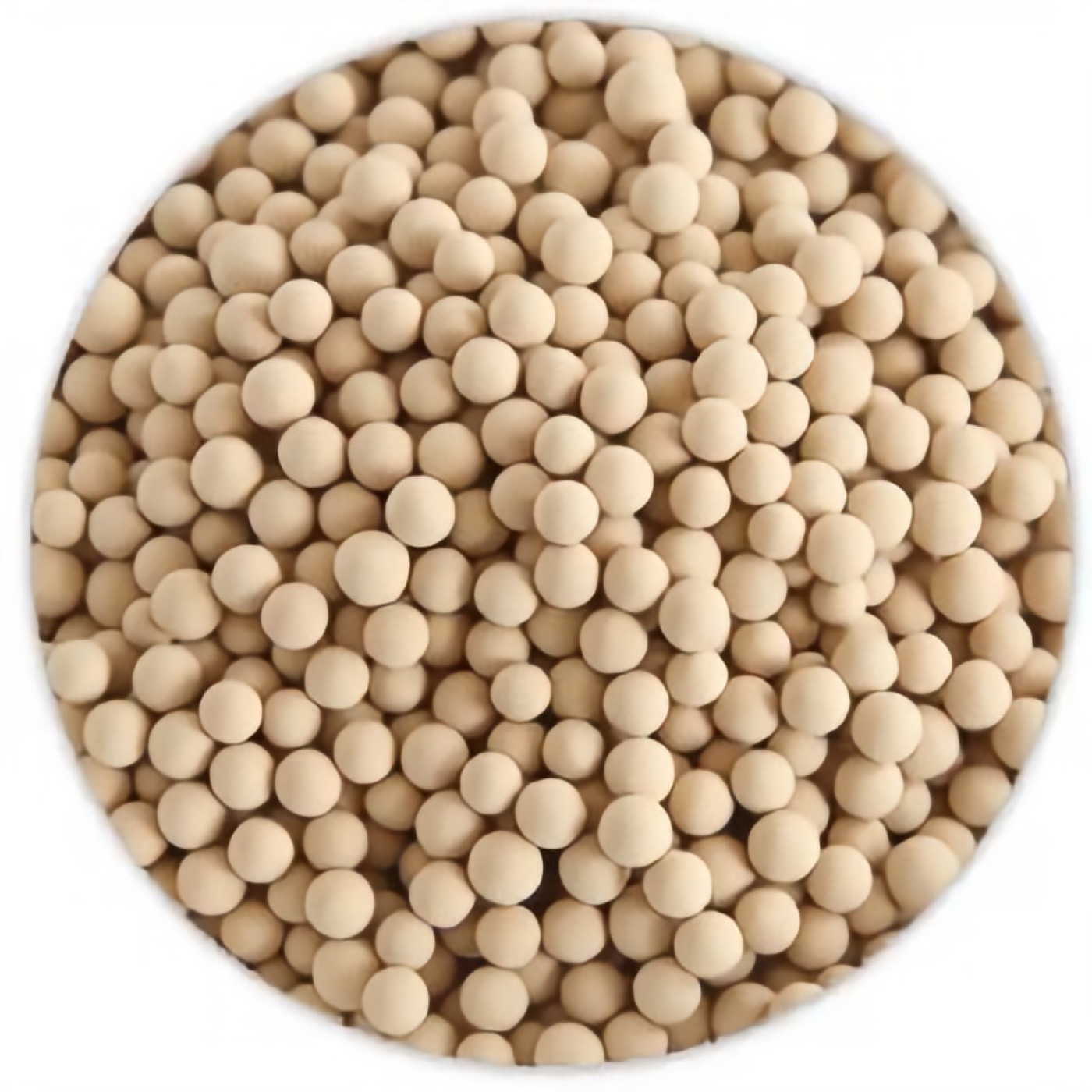 Esferas de peneira molecular 13X para seleção de granulometria