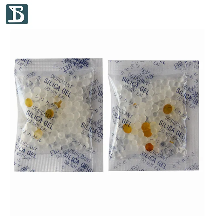 Sílica gel dessecante para controle de umidade e regeneração