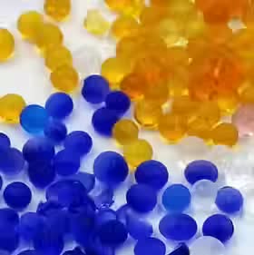 Color indicating silica gel